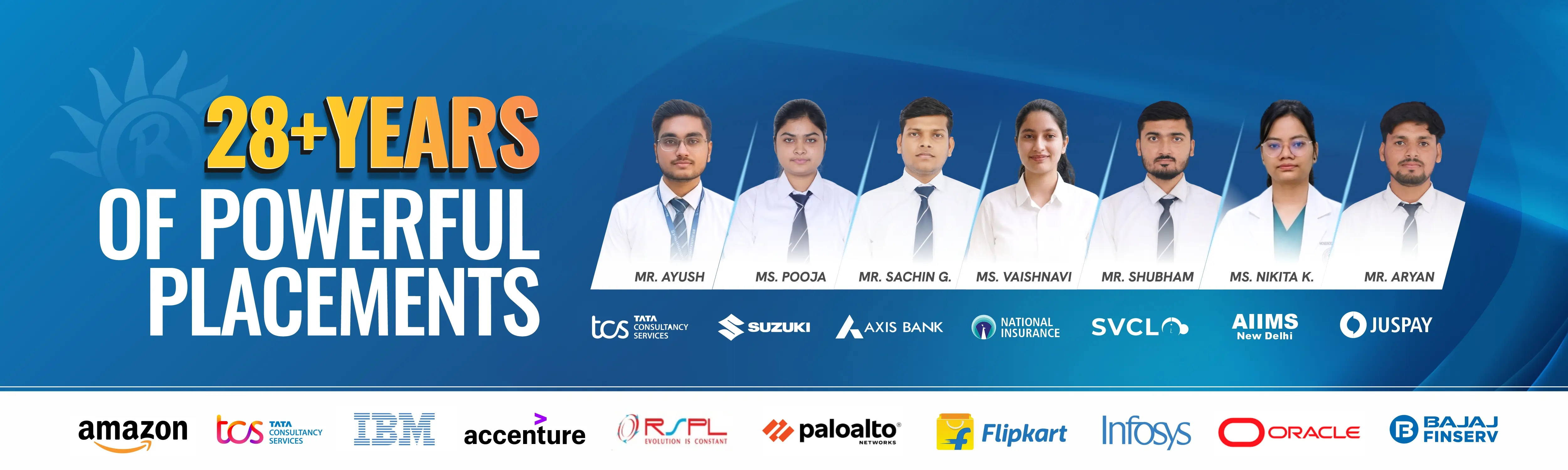 Placements Web banner